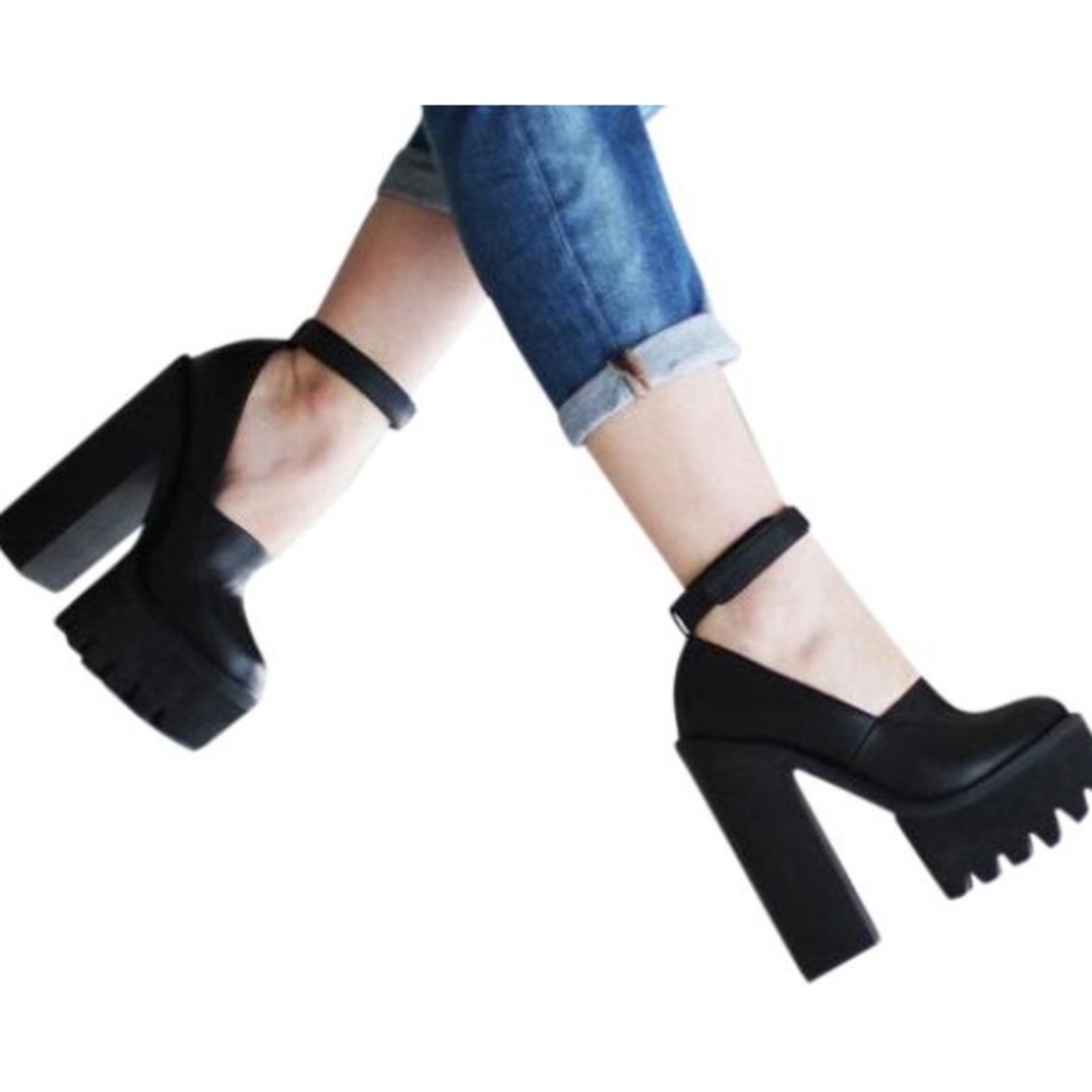 Jeffrey Campbell Scully platform Mary Janes